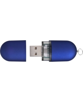 Niebieski pendrive 16GB z nadrukiem firmowym
