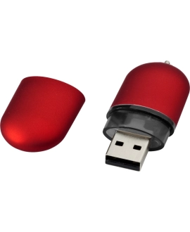 Czerwony pendrive 128GB z logo – gadżet reklamowy