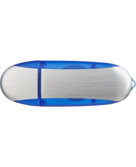 Pendrive reklamowy 4GB niebieski z nadrukiem logo