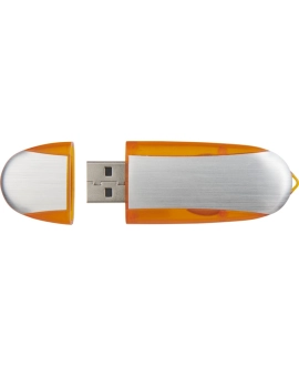 Pendrive reklamowy 8GB pomarańczowy z logo firmy