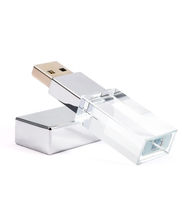 Pendrive szklany 4GB z podświetlanym logo LED